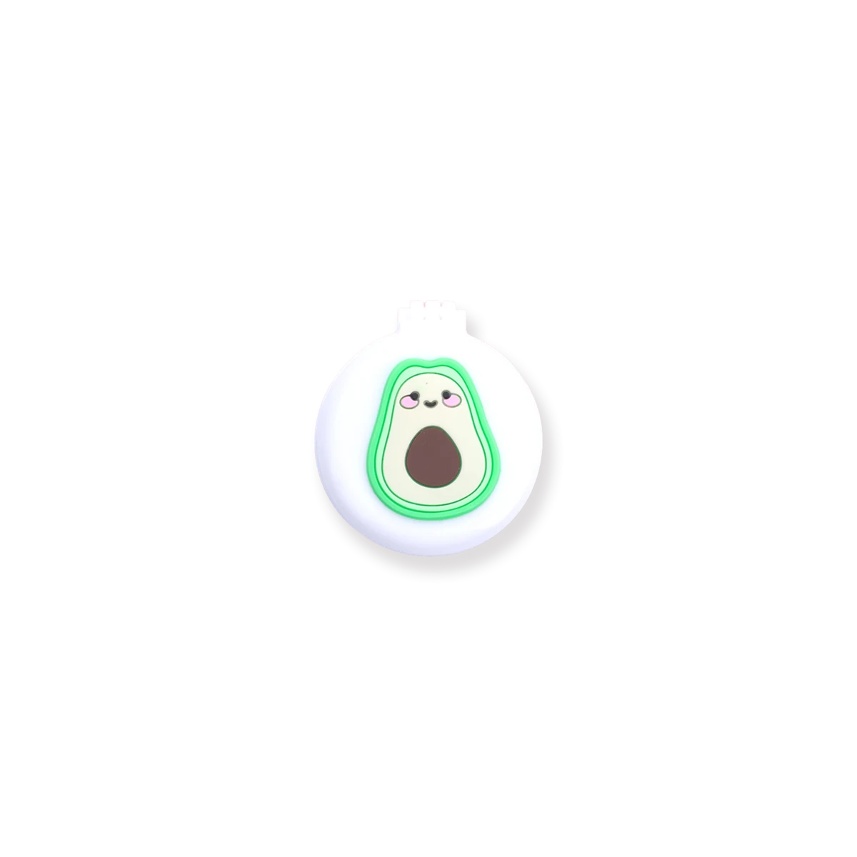 Mini Compact Comb & Mirror - Avocado