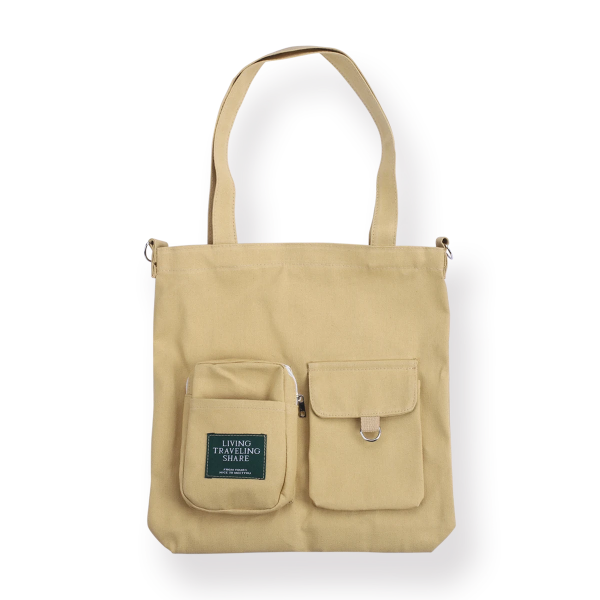 Campus Shoulder Bag - Khaki