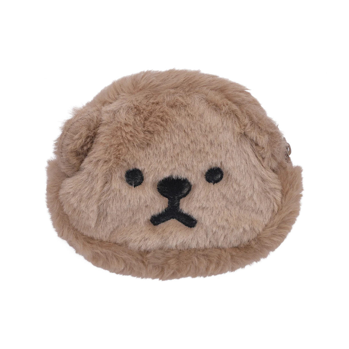 Plushy Bear Coin Purse - Coffee