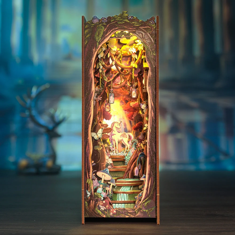 CUTEBEE DIY Book Nook Kit | The Forest Wonderland — The Grace of the Forest — The Grace of the Forest